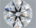 Lab Grown Diamond 1.45 Carats, Round with Excellent Cut, E Color, VS1 Clarity and Certified by IGI