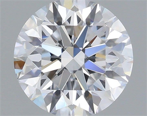 Picture of Lab Grown Diamond 1.08 Carats, Round with Excellent Cut, E Color, VS1 Clarity and Certified by IGI