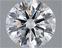 Del inventario de diamantes de laboratorio, 2.69 quilates, Redondo , Color F, claridad VVS2 y certificado IGI