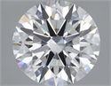 Del inventario de diamantes de laboratorio, 2.57 quilates, Redondo , Color F, claridad VVS2 y certificado IGI