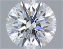 Lab Grown Diamond 0.93 Carats, Round with Ideal Cut, D Color, VVS2 Clarity and Certified by IGI