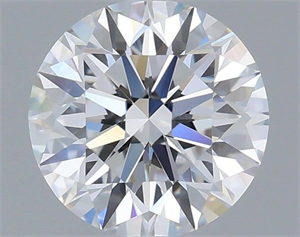 Picture of Lab Grown Diamond 0.93 Carats, Round with Ideal Cut, D Color, VVS2 Clarity and Certified by IGI