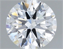 Lab Grown Diamond 0.91 Carats, Round with Ideal Cut, D Color, VVS2 Clarity and Certified by IGI
