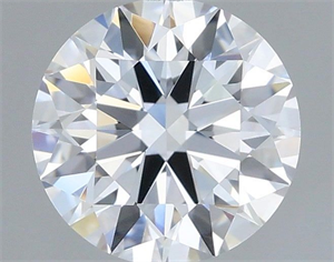 Picture of Lab Grown Diamond 0.91 Carats, Round with Ideal Cut, D Color, VVS2 Clarity and Certified by IGI
