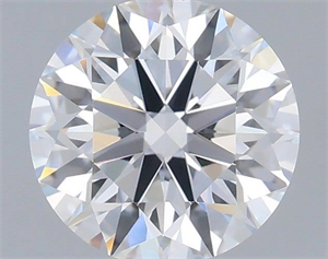 Picture of Lab Grown Diamond 0.83 Carats, Round with Excellent Cut, D Color, VVS2 Clarity and Certified by IGI