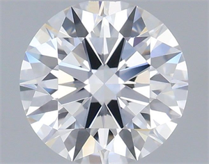Picture of Lab Grown Diamond 0.83 Carats, Round with Ideal Cut, D Color, VVS2 Clarity and Certified by IGI