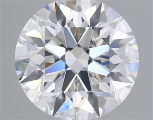 Picture of Lab Grown Diamond 1.36 Carats, Round with Excellent Cut, E Color, VS1 Clarity and Certified by IGI