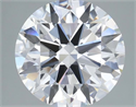 Del inventario de diamantes de laboratorio, 2.69 quilates, Redondo , Color F, claridad VVS2 y certificado IGI