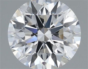 Picture of Lab Grown Diamond 1.04 Carats, Round with Ideal Cut, F Color, VS1 Clarity and Certified by IGI