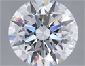 Lab Grown Diamond 1.10 Carats, Round with Ideal Cut, E Color, VS1 Clarity and Certified by IGI
