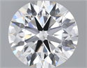Del inventario de diamantes de laboratorio, 2.57 quilates, Redondo , Color F, claridad VVS2 y certificado IGI