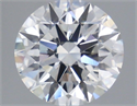 Del inventario de diamantes de laboratorio, 2.56 quilates, Redondo , Color F, claridad VVS2 y certificado IGI