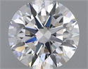 Del inventario de diamantes de laboratorio, 0.72 quilates, Redondo , Color E, claridad VS1 y certificado IGI