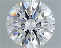 Del inventario de diamantes de laboratorio, 2.55 quilates, Redondo , Color F, claridad VVS2 y certificado IGI