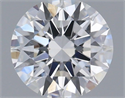 Lab Grown Diamond 1.18 Carats, Round with Ideal Cut, E Color, VS1 Clarity and Certified by IGI