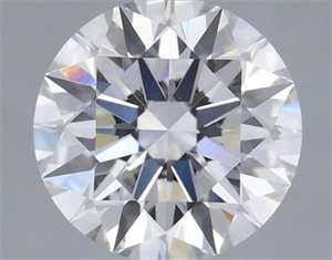 Picture of Lab Grown Diamond 1.03 Carats, Round with Ideal Cut, F Color, VS1 Clarity and Certified by IGI