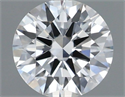 Del inventario de diamantes de laboratorio, 0.72 quilates, Redondo , Color E, claridad VS2 y certificado IGI