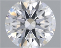 Lab Grown Diamond 1.04 Carats, Round with Ideal Cut, E Color, VS1 Clarity and Certified by IGI