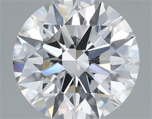 Picture of Lab Grown Diamond 1.10 Carats, Round with Ideal Cut, F Color, VS1 Clarity and Certified by IGI