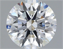 Del inventario de diamantes de laboratorio, 2.59 quilates, Redondo , Color E, claridad VS1 y certificado IGI