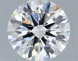 Picture of Lab Grown Diamond 1.40 Carats, Round with Excellent Cut, E Color, VVS2 Clarity and Certified by IGI