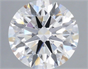 Del inventario de diamantes de laboratorio, 2.55 quilates, Redondo , Color F, claridad VVS2 y certificado IGI