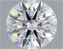 Del inventario de diamantes de laboratorio, 2.56 quilates, Redondo , Color F, claridad VVS2 y certificado IGI