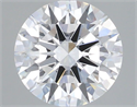 Del inventario de diamantes de laboratorio, 2.51 quilates, Redondo , Color F, claridad VVS2 y certificado IGI
