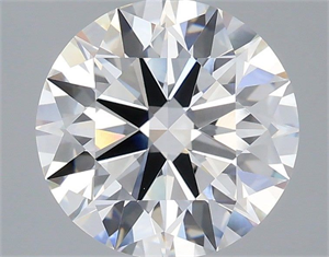Picture of Lab Grown Diamond 3.01 Carats, Round with Ideal Cut, G Color, VVS2 Clarity and Certified by IGI