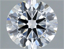 Del inventario de diamantes de laboratorio, 2.57 quilates, Redondo , Color E, claridad VVS2 y certificado IGI