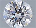 Lab Grown Diamond 1.39 Carats, Round with Ideal Cut, E Color, VS1 Clarity and Certified by IGI