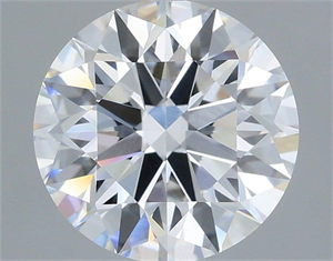 Picture of Lab Grown Diamond 2.55 Carats, Round with Ideal Cut, E Color, VVS2 Clarity and Certified by IGI