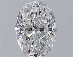 Picture of Natural Diamond 1.51 Carats, Oval with  Cut, D Color, SI1 Clarity and Certified by GIA