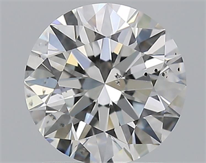 Picture of Natural Diamond 1.51 Carats, Round with Excellent Cut, G Color, SI1 Clarity and Certified by GIA