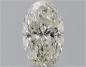 Diamante Natural 2.51 quilates, Ovalado , Color J, claridad VVS2 y certificado GIA