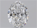 Diamante Natural 2.00 quilates, Ovalado , Color D, claridad SI1 y certificado GIA