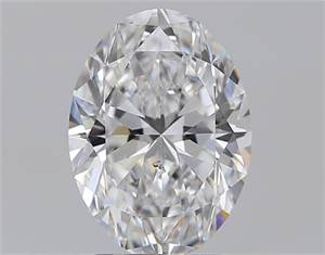 Foto Diamante Natural 2.00 quilates, Ovalado , Color D, claridad SI1 y certificado GIA de