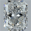 Natural Diamond 2.00 Carats, Radiant with  Cut, G Color, VVS2 Clarity and Certified by GIA