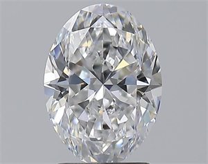 Foto Diamante Natural 2.01 quilates, Ovalado , Color D, claridad VS1 y certificado GIA de