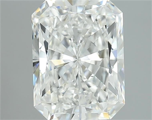 Picture of Natural Diamond 2.51 Carats, Radiant with  Cut, G Color, VS2 Clarity and Certified by GIA