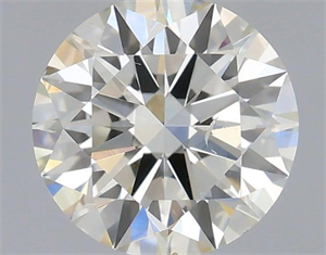 Foto Diamante Natural 0.46 quilates, Redondo , Color J, claridad SI1 y certificado IGI de