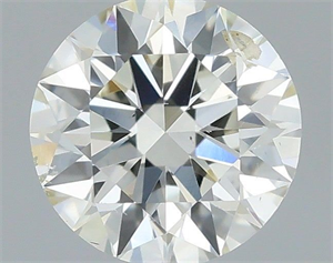 Foto Diamante Natural 0.40 quilates, Redondo , Color I, claridad SI2 y certificado IGI de