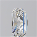 Natural Diamond 5.01 Carats, Radiant with  Cut, H Color, VS1 Clarity and Certified by GIA