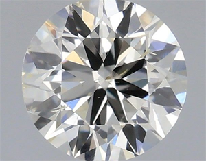 Foto Diamante Natural 0.40 quilates, Redondo , Color J, claridad SI1 y certificado IGI de