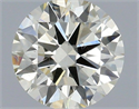 Diamante Natural 0.50 quilates, Redondo , Color L, claridad SI1 y certificado IGI