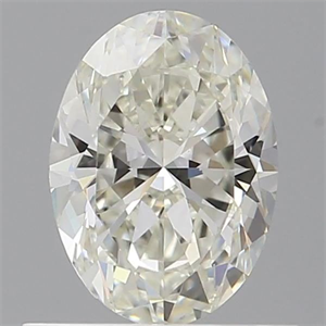 Foto Diamante Natural 0.70 quilates, Ovalado , Color H, claridad IF y certificado IGI de