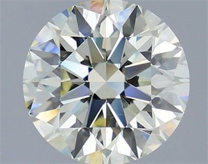 Foto Diamante Natural 2.50 quilates, Redondo , Color L, claridad SI1 y certificado IGI de