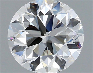 Picture of Natural Diamond 0.90 Carats, Round with Very Good Cut, G Color, VVS2 Clarity and Certified by IGI