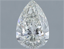 Diamante Natural 1.01 quilates, De pera , Color H, claridad VVS2 y certificado IGI