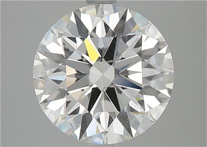 Picture of Natural Diamond 3.15 Carats, Round with Excellent Cut, H Color, VVS2 Clarity and Certified by GIA